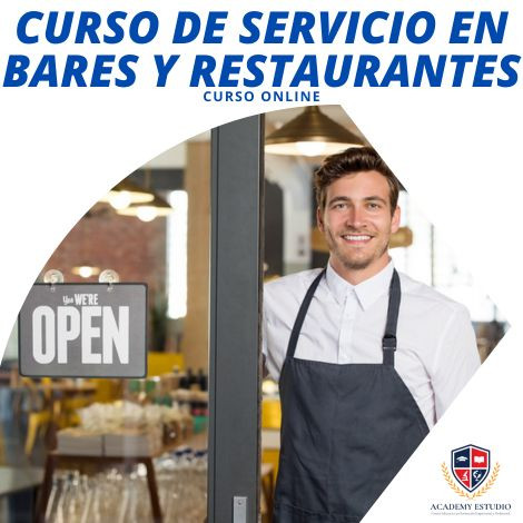 Camarero y servicios en bares y restaurantes | Curso Online con Titulación